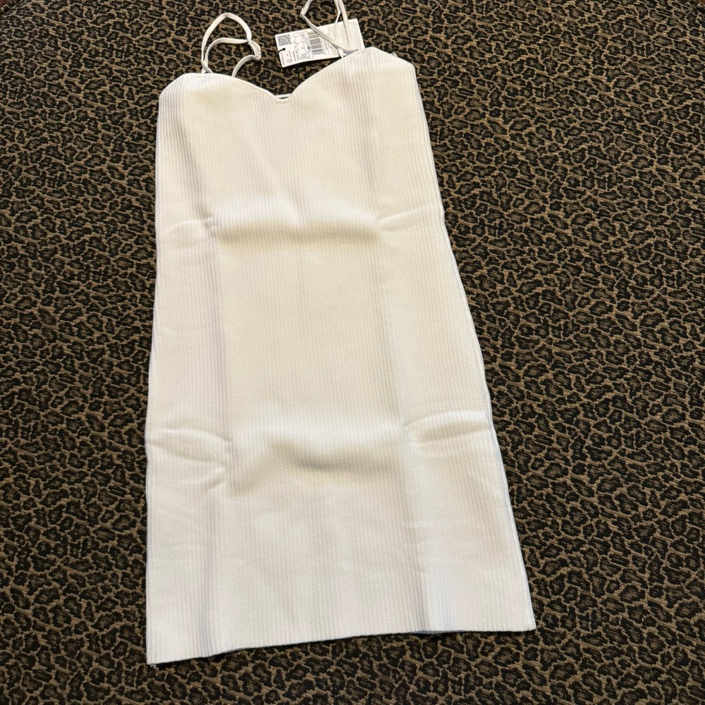 MNG White Laurel Mini Dress US Size 2